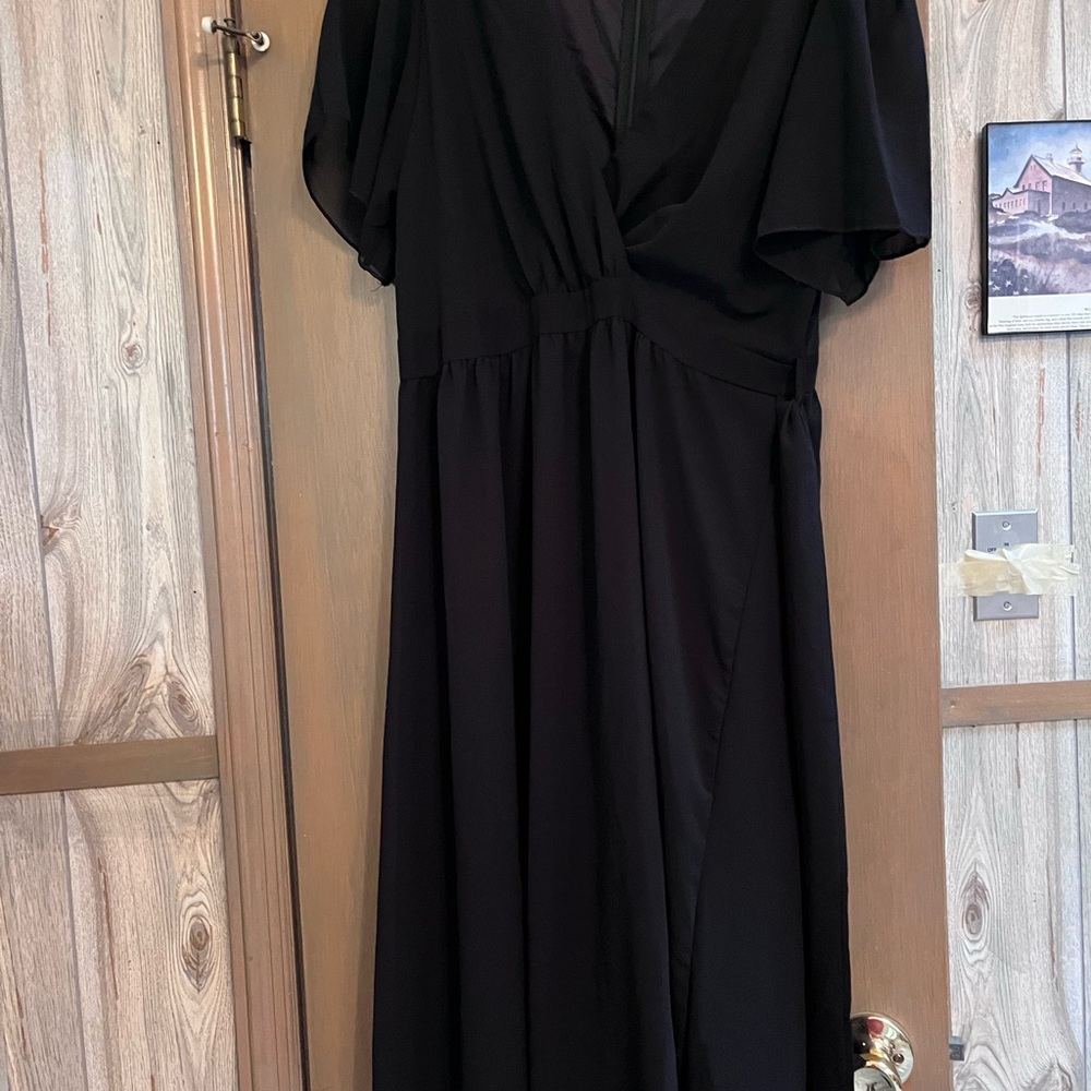 Elegant Black Women's Dress